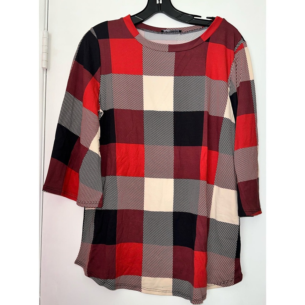 Bombom Checker Tunic ~ S